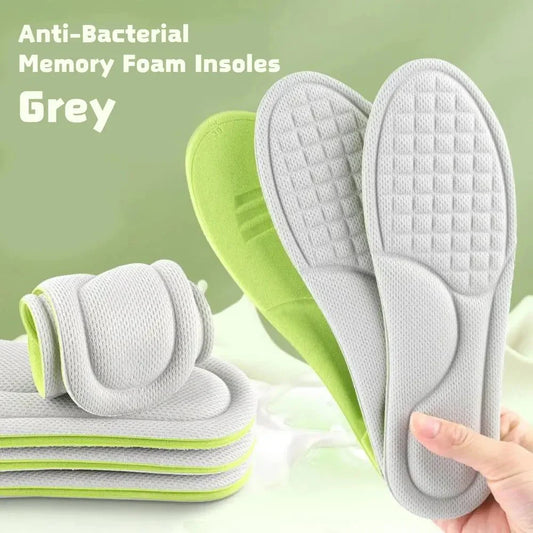 Plantillas de espuma viscoelástica antibacterianas