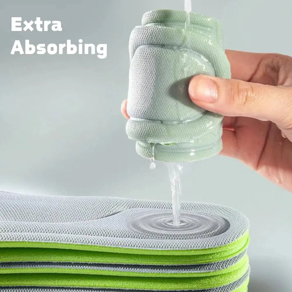 Plantillas de espuma viscoelástica antibacterianas